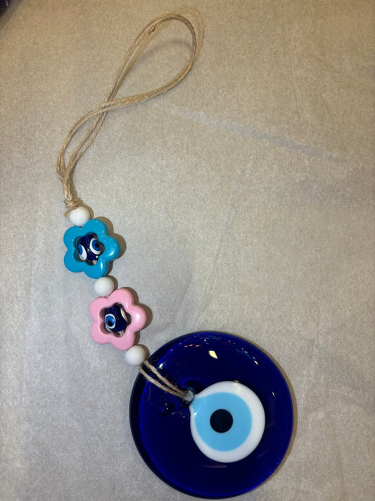 Evileye with Flowers