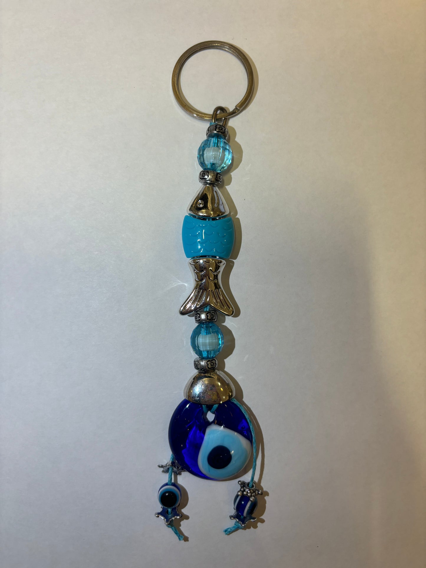 Blue Fish Keychain