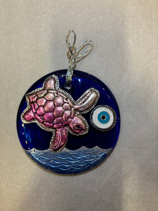 Pink Turtle Evileye