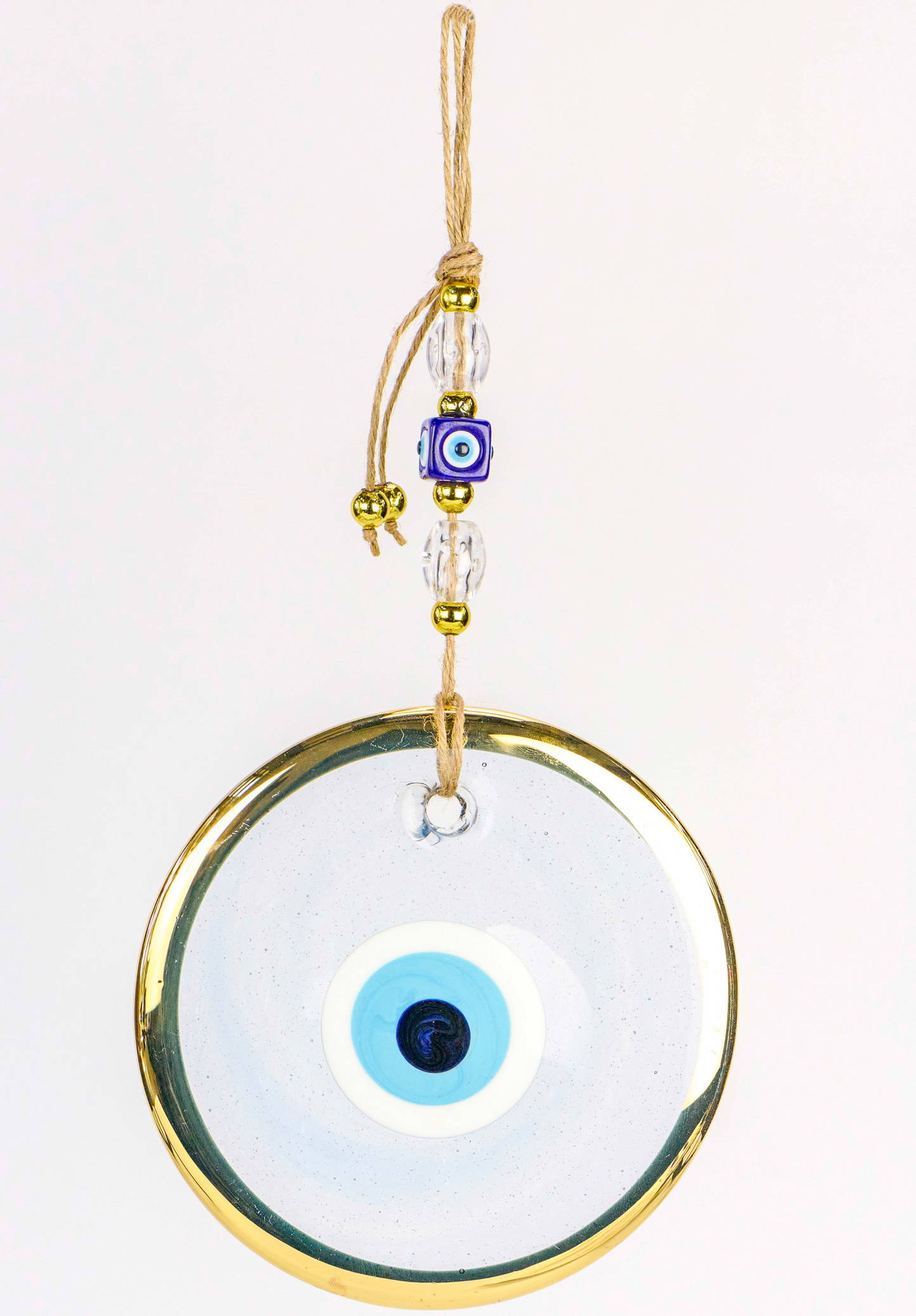 Clear Gold Detailed Evileye