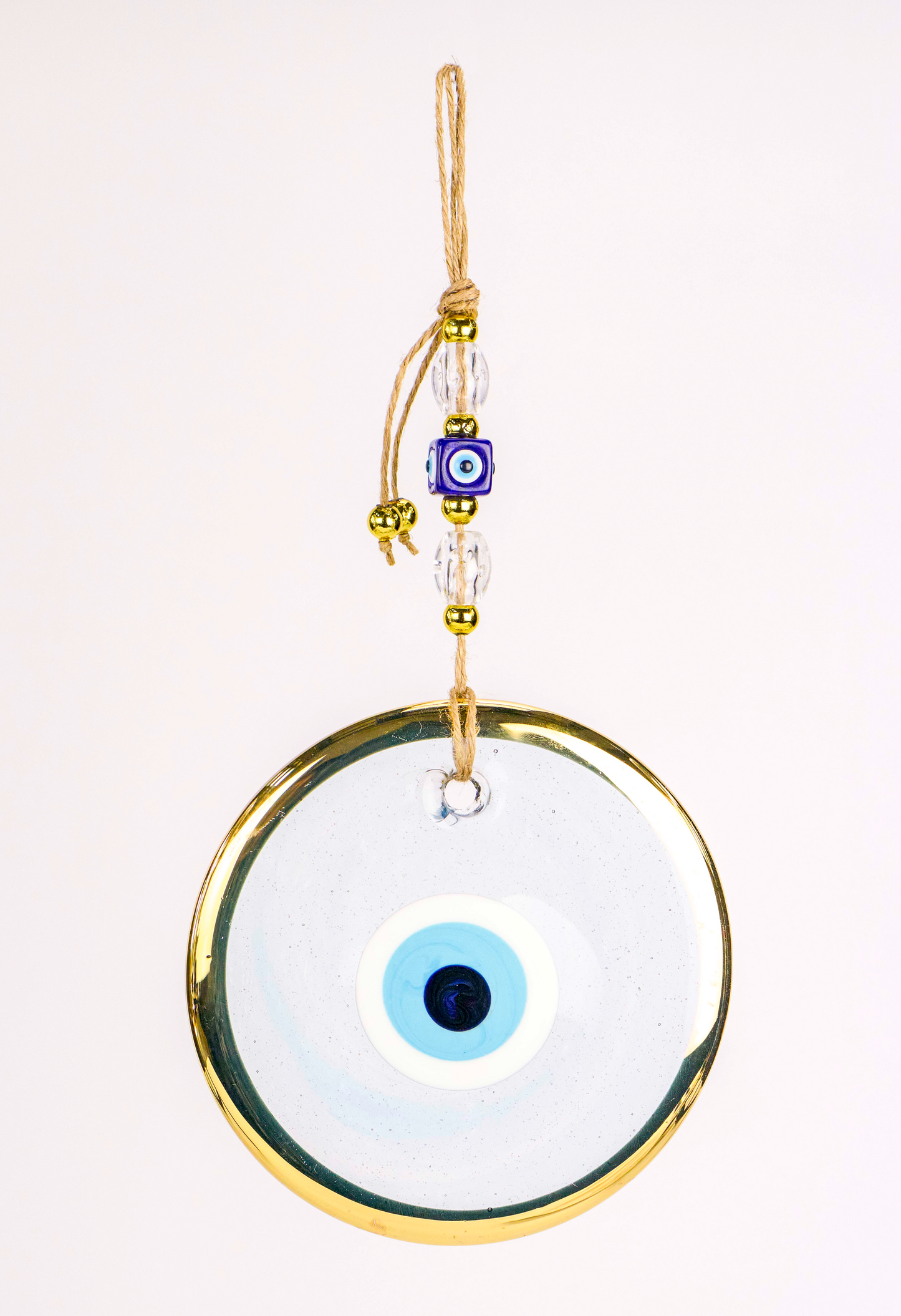 Clear Gold Detailed Evileye